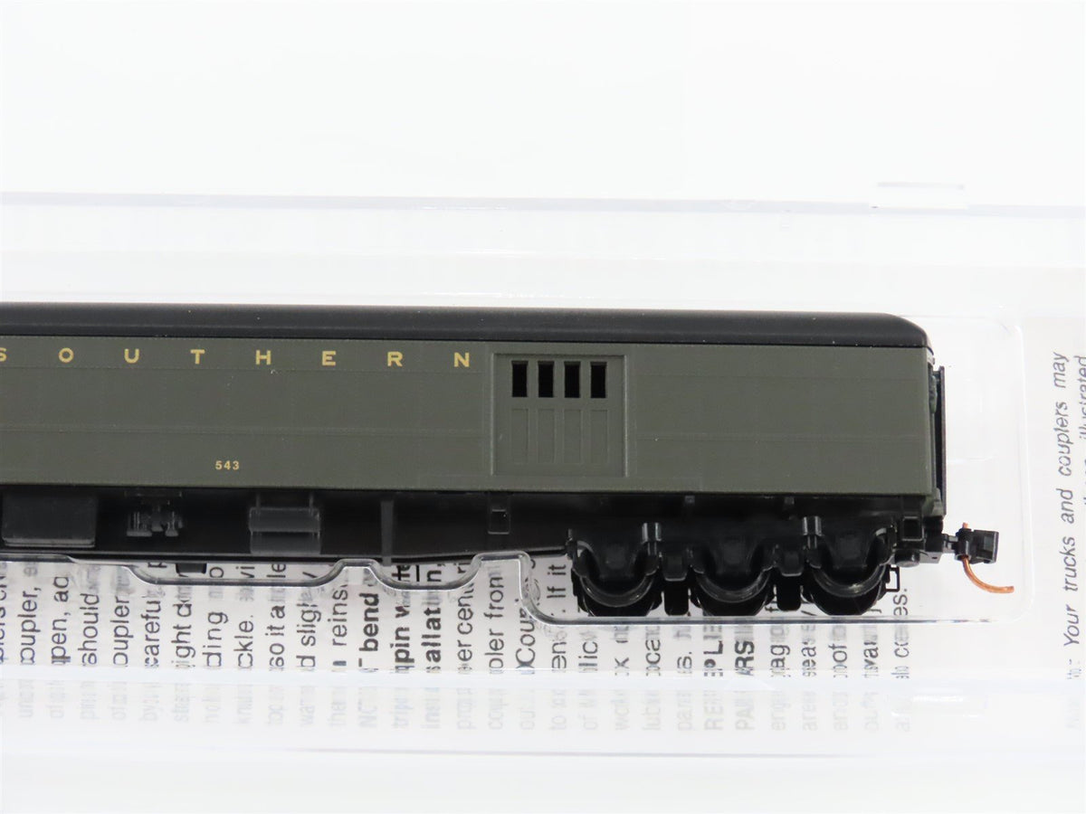 N Scale Micro-Trains MTL 14700330 SR Southern Railway 70&#39; Baggage Passenger 543