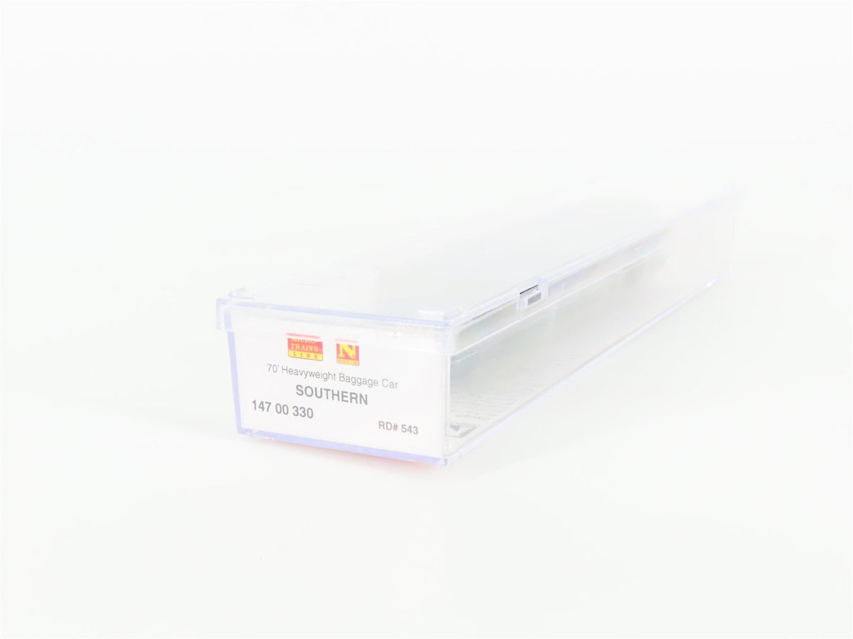 N Scale Micro-Trains MTL 14700330 SR Southern Railway 70&#39; Baggage Passenger 543