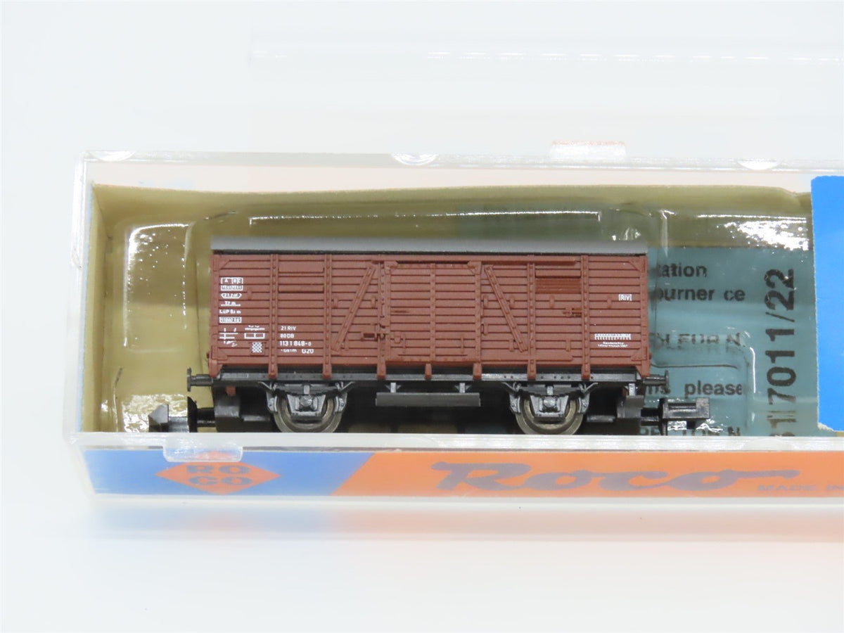 N Scale Roco 25041 DB Deutsche Bahn 2-Axle Box Car