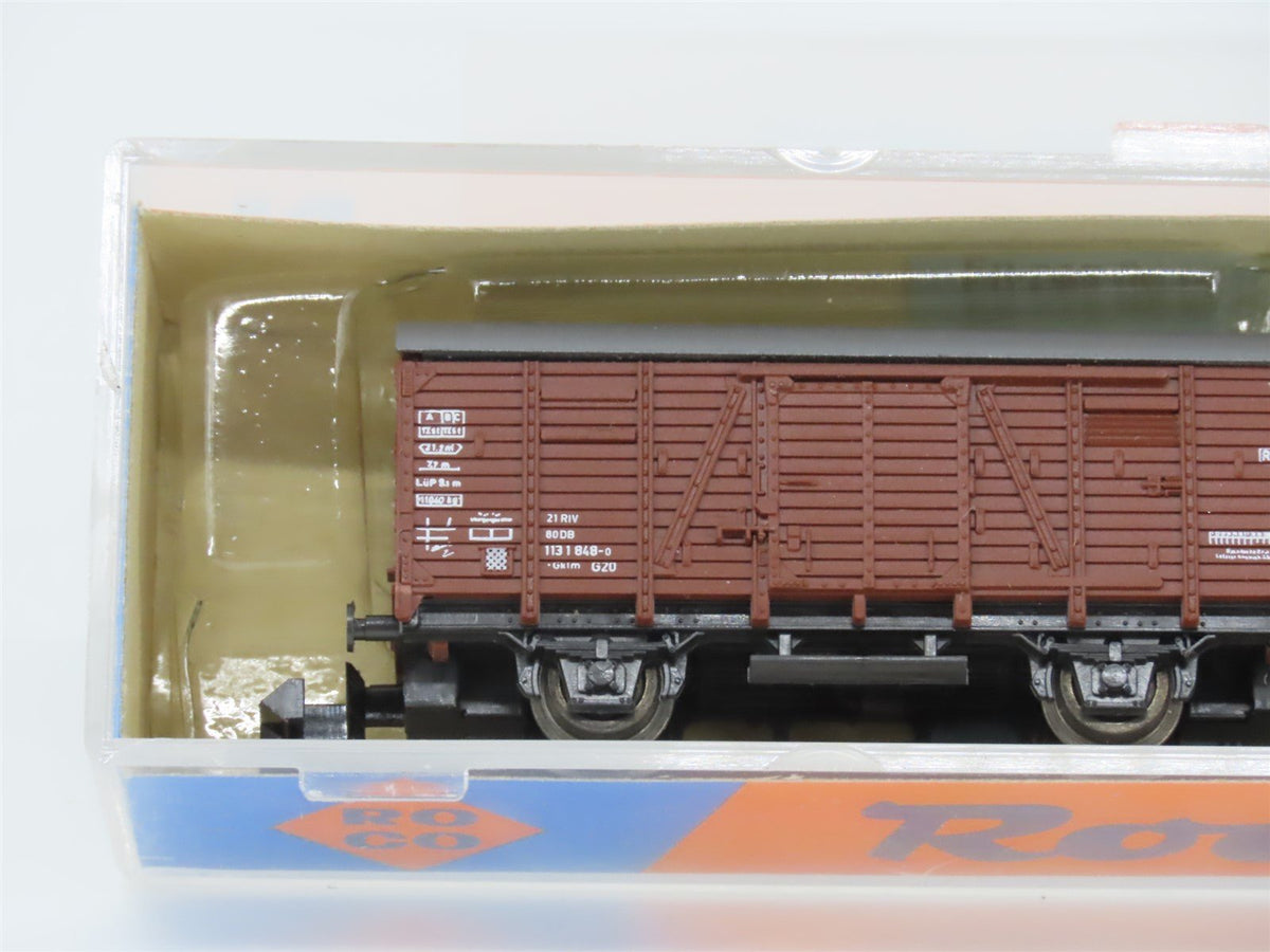 N Scale Roco 25041 DB Deutsche Bahn 2-Axle Box Car