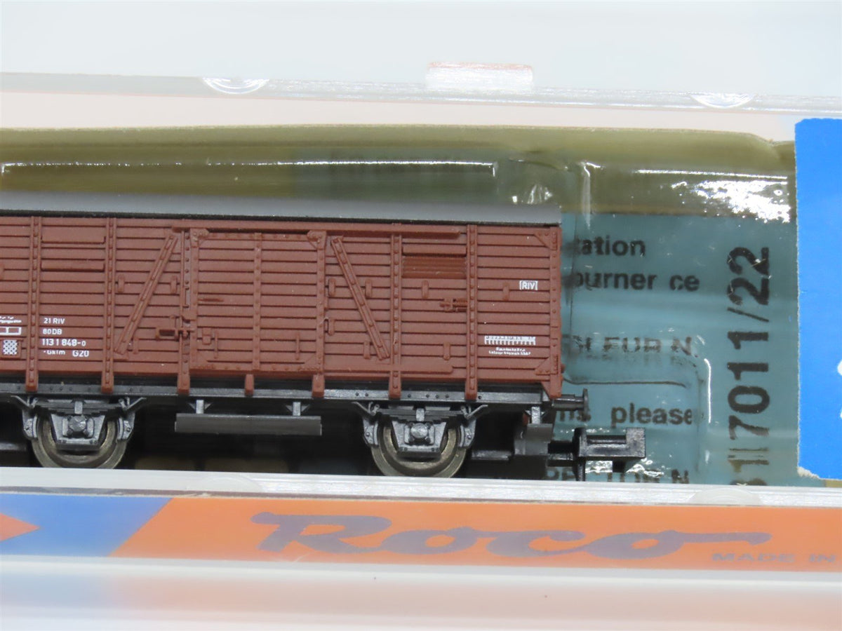 N Scale Roco 25041 DB Deutsche Bahn 2-Axle Box Car