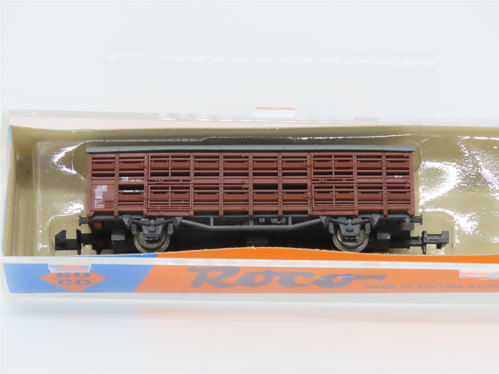 N Scale Roco 25051 DB Deutsche Bahn 2-Axle Stock Car