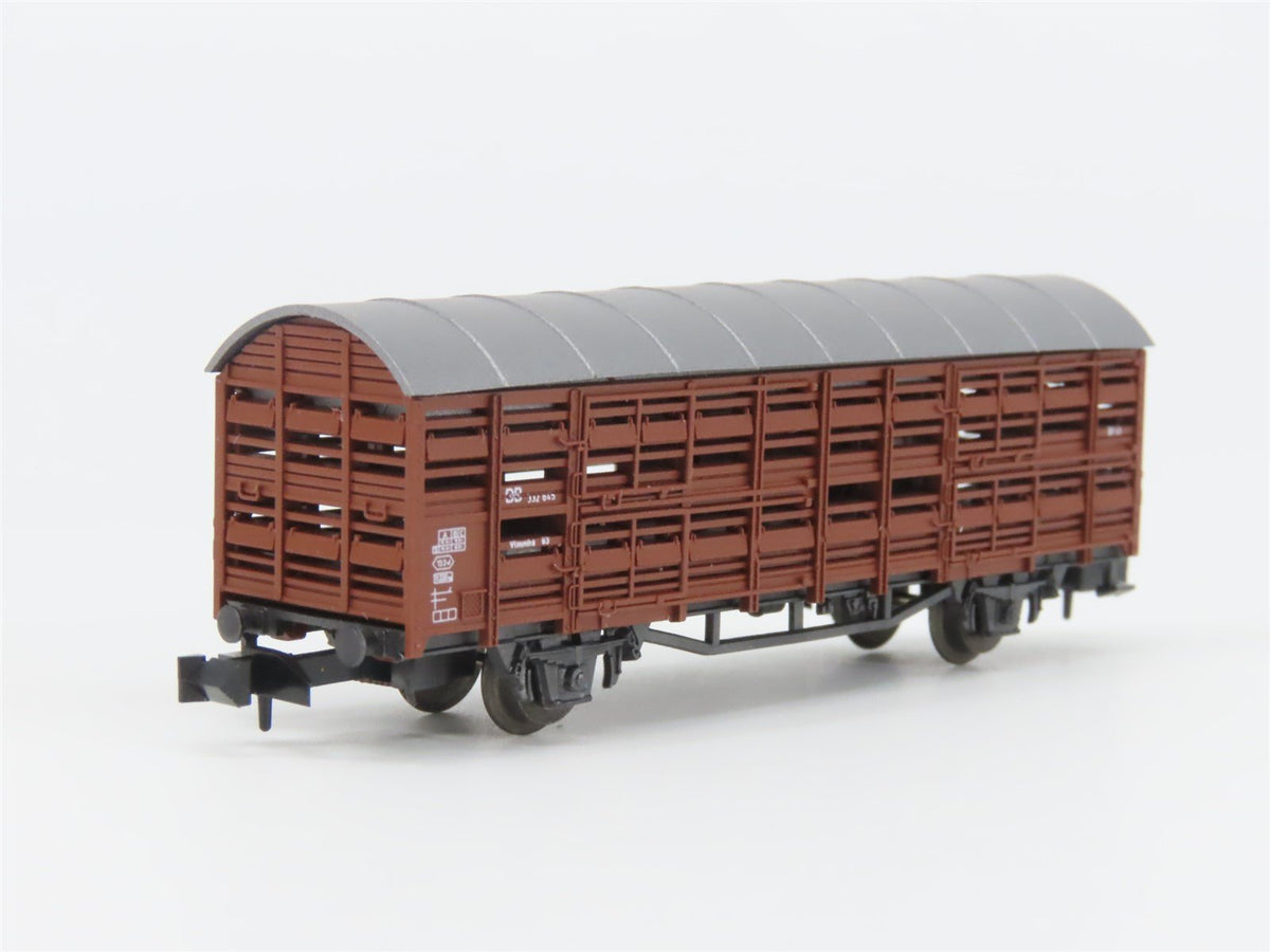 N Scale Roco 25051 DB Deutsche Bahn 2-Axle Stock Car