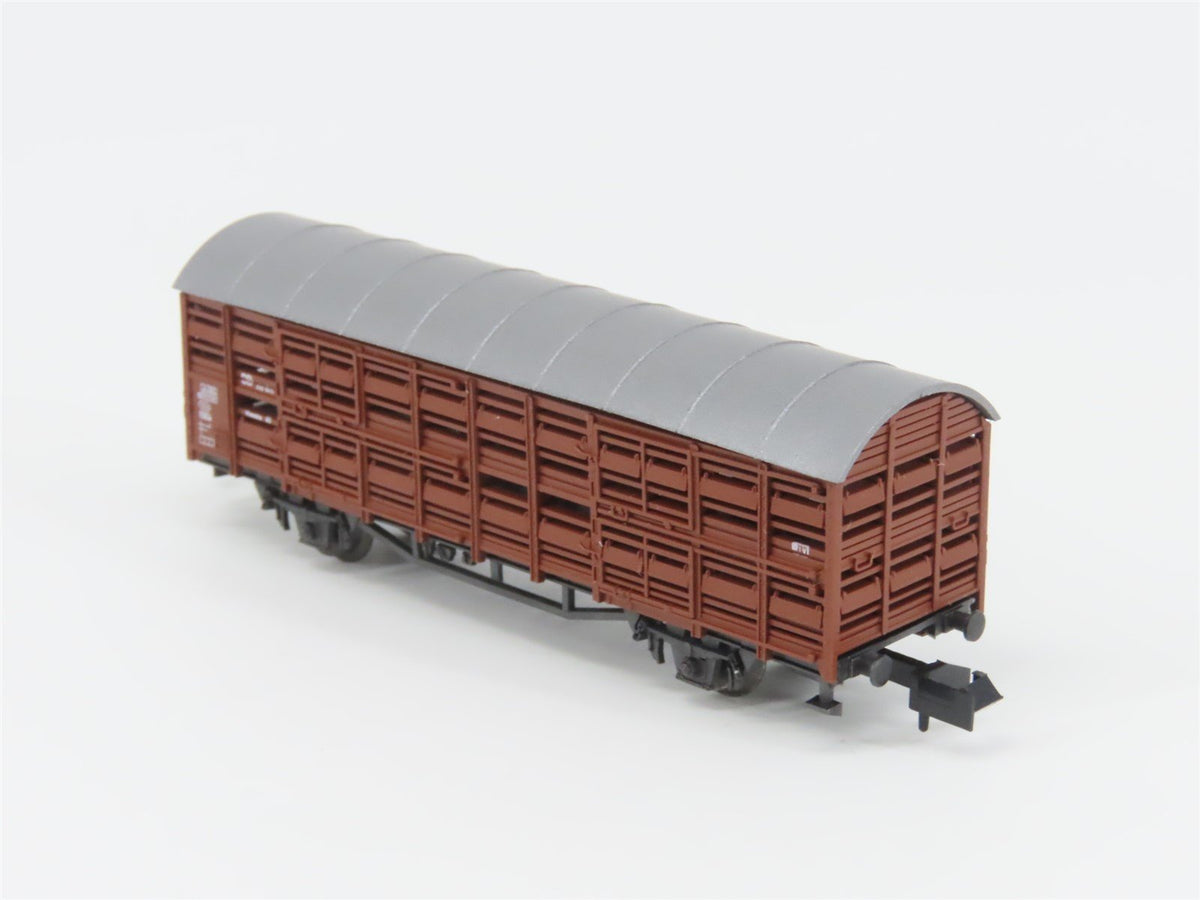 N Scale Roco 25051 DB Deutsche Bahn 2-Axle Stock Car