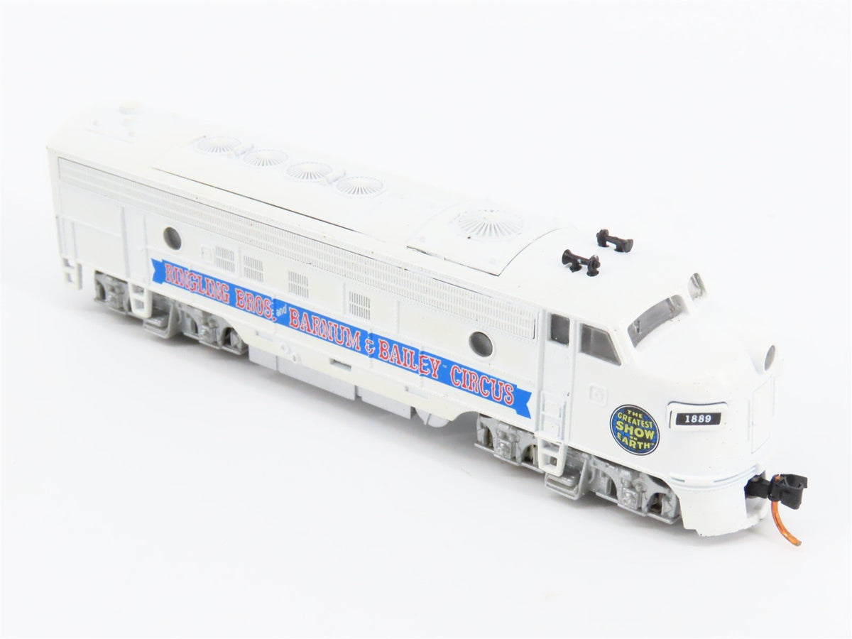 N Micro-Trains MTL / Model Power 98500732 Ringling Bros. Circus FP7 Diesel #7889