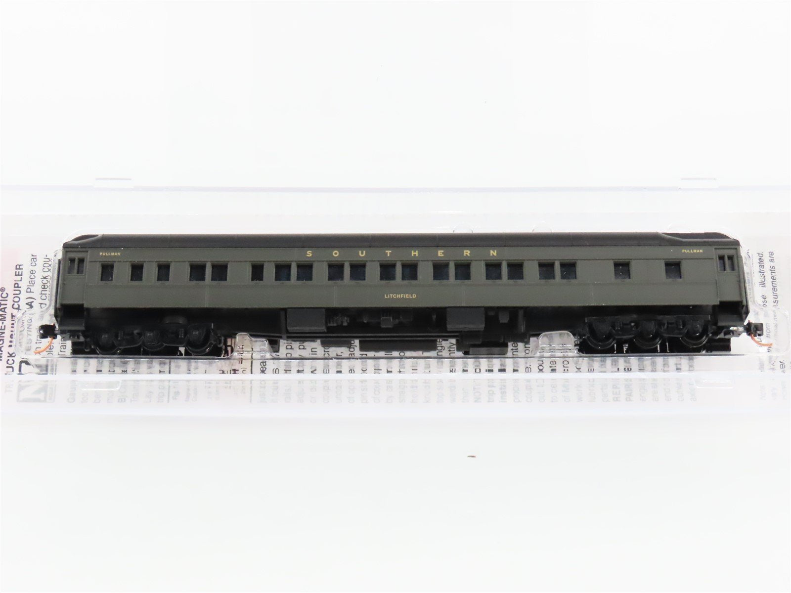 N Micro-Trains MTL 14200330 Southern HW 12-1 Sleeper Passenger "Litchfield"