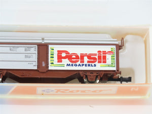 N Scale Roco 25448 DB Deutsche Bahn Persil Megaperls Sliding Wall Wagon