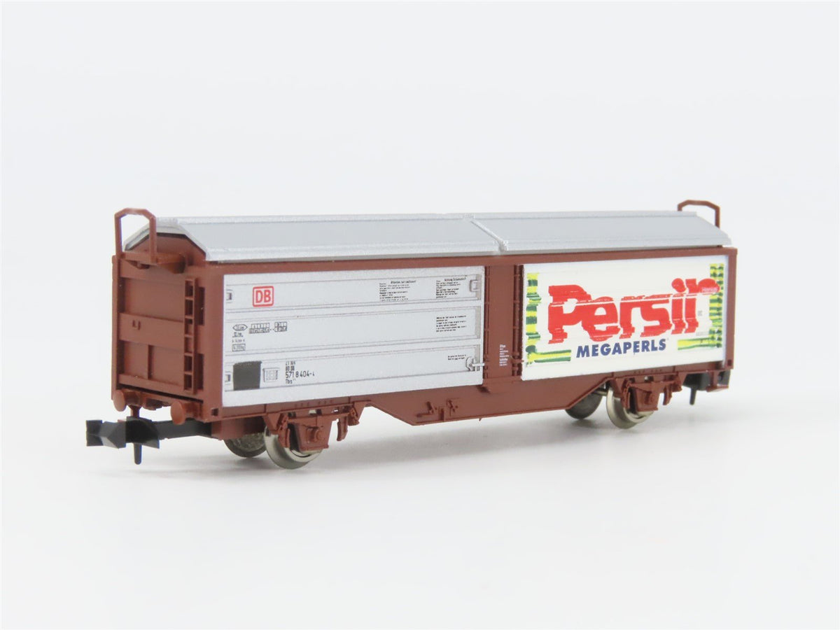 N Scale Roco 25448 DB Deutsche Bahn Persil Megaperls Sliding Wall Wagon