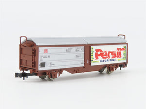 N Scale Roco 25448 DB Deutsche Bahn Persil Megaperls Sliding Wall Wagon