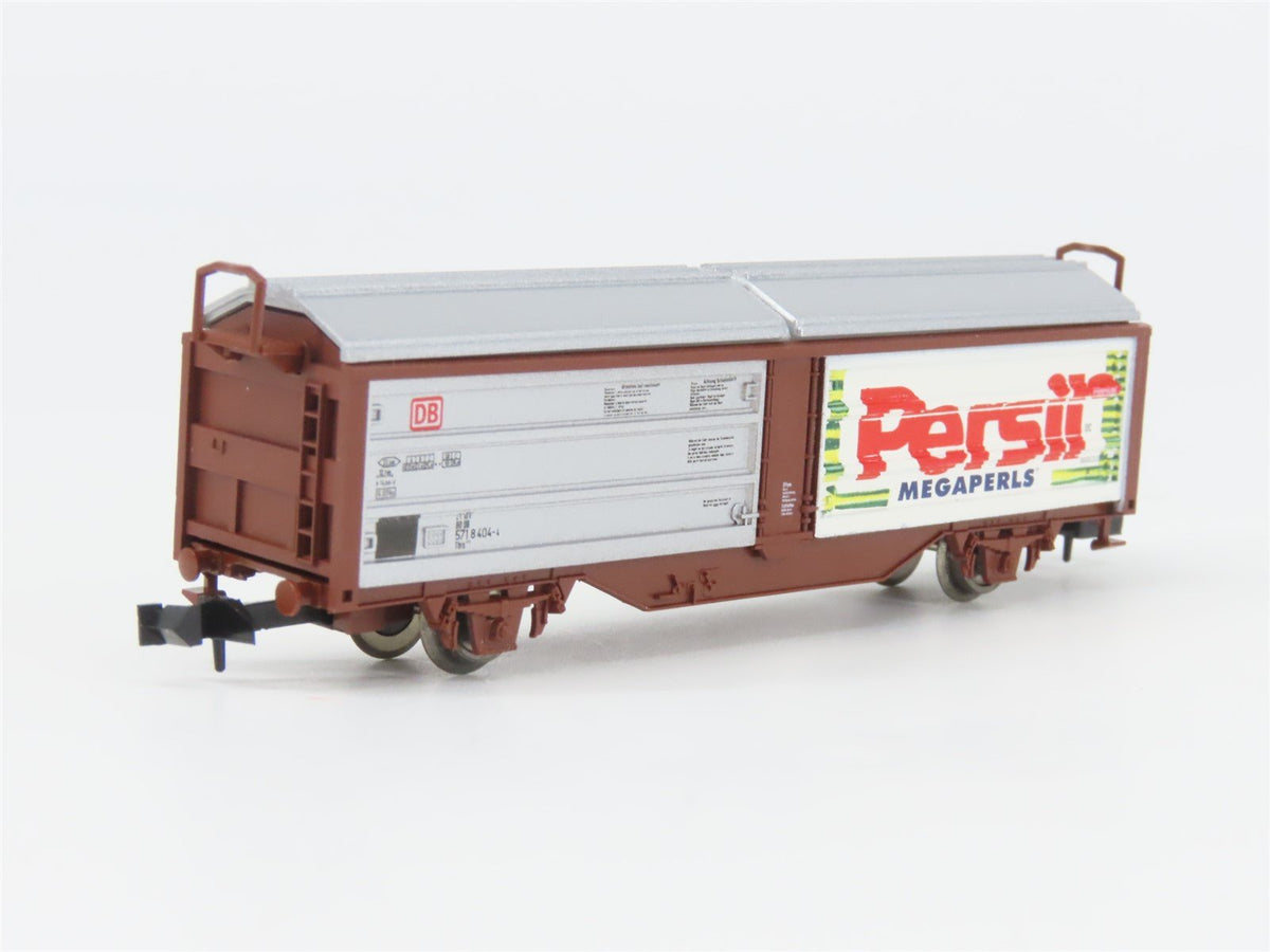 N Scale Roco 25448 DB Deutsche Bahn Persil Megaperls Sliding Wall Wagon