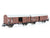 N Fleischmann 830681 OBB Austrian Federal Leig Wageneinheit Double Boxcar wLight