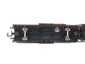 N Fleischmann 830681 OBB Austrian Federal Leig Wageneinheit Double Boxcar wLight
