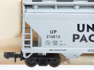 N Scale Atlas 39051 UP Union Pacific 2-Bay Centerflow Hopper #216513