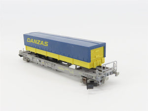N Scale Roco 25152 HUPAC Danzas Container Carrier Wagon