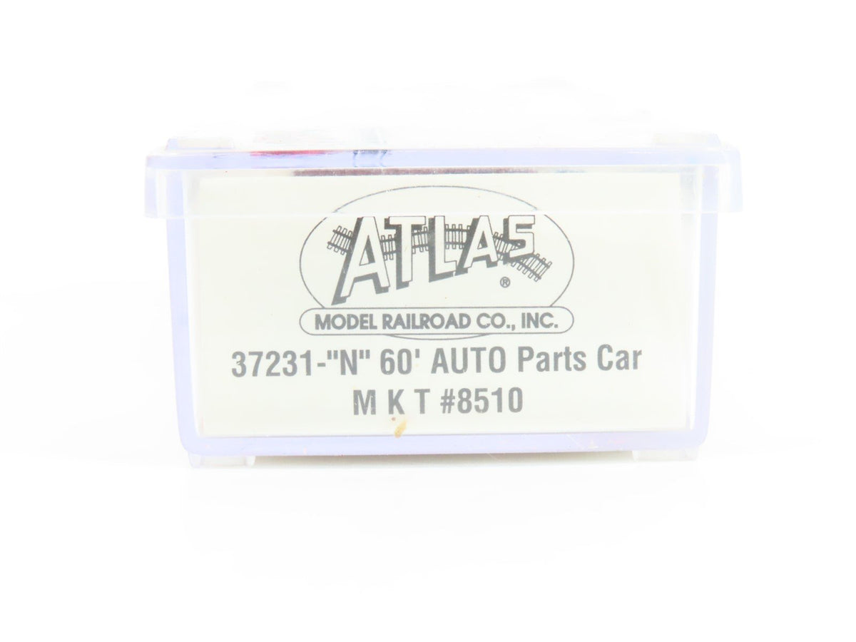 N Scale Atlas 37231 MKT Missouri Kansas Texas &quot;Katy&quot; 60&#39; Auto Parts Boxcar #8510