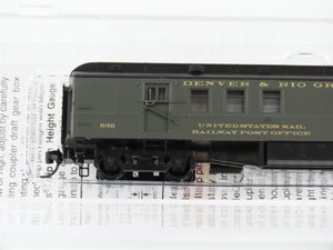 N Micro-Trains MTL 14000390 D&RGW Rio Grande Heavyweight RPO Passenger #632