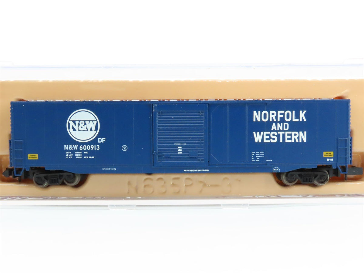 N Scale Atlas 37242 N&amp;W Norfolk &amp; Western 60&#39; Auto Parts Box Car #600913