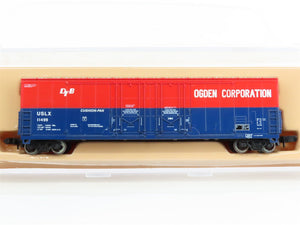 N Scale Atlas 31101 USLX Ogden Corporation Evans Double Plug Door Box Car #11499