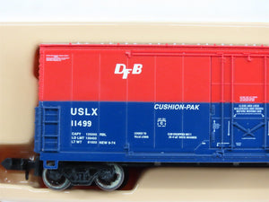 N Scale Atlas 31101 USLX Ogden Corporation Evans Double Plug Door Box Car #11499