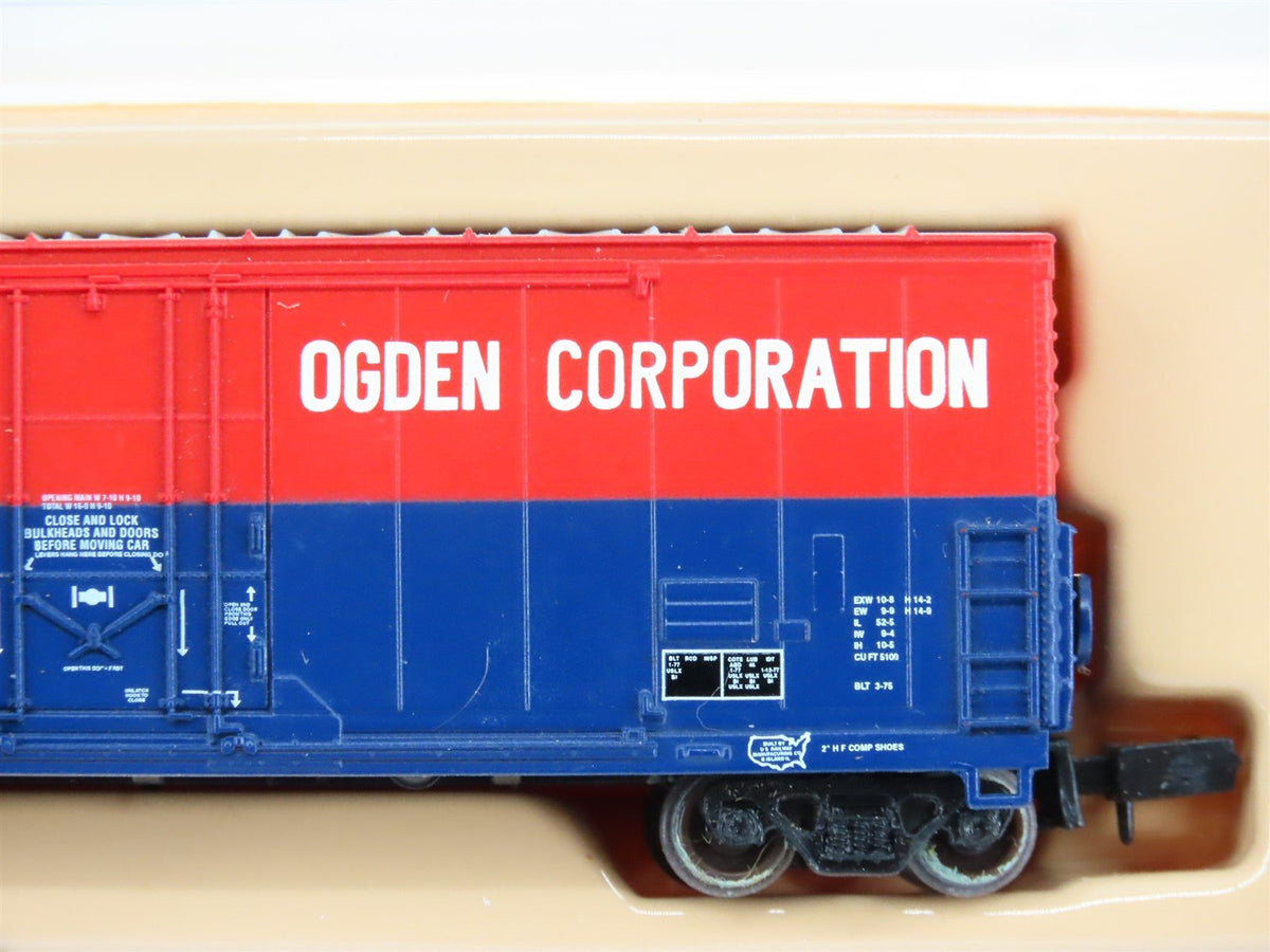 N Scale Atlas 31101 USLX Ogden Corporation Evans Double Plug Door Box Car #11499