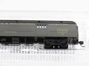 N Micro-Trains MTL 14700390 D&RGW Rio Grande Heavyweight Baggage Passenger 742