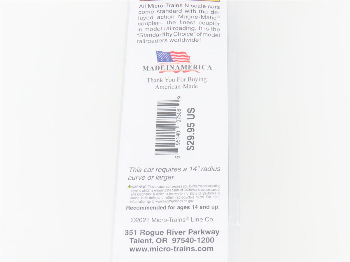 N Micro-Trains MTL 14700390 D&amp;RGW Rio Grande Heavyweight Baggage Passenger 742
