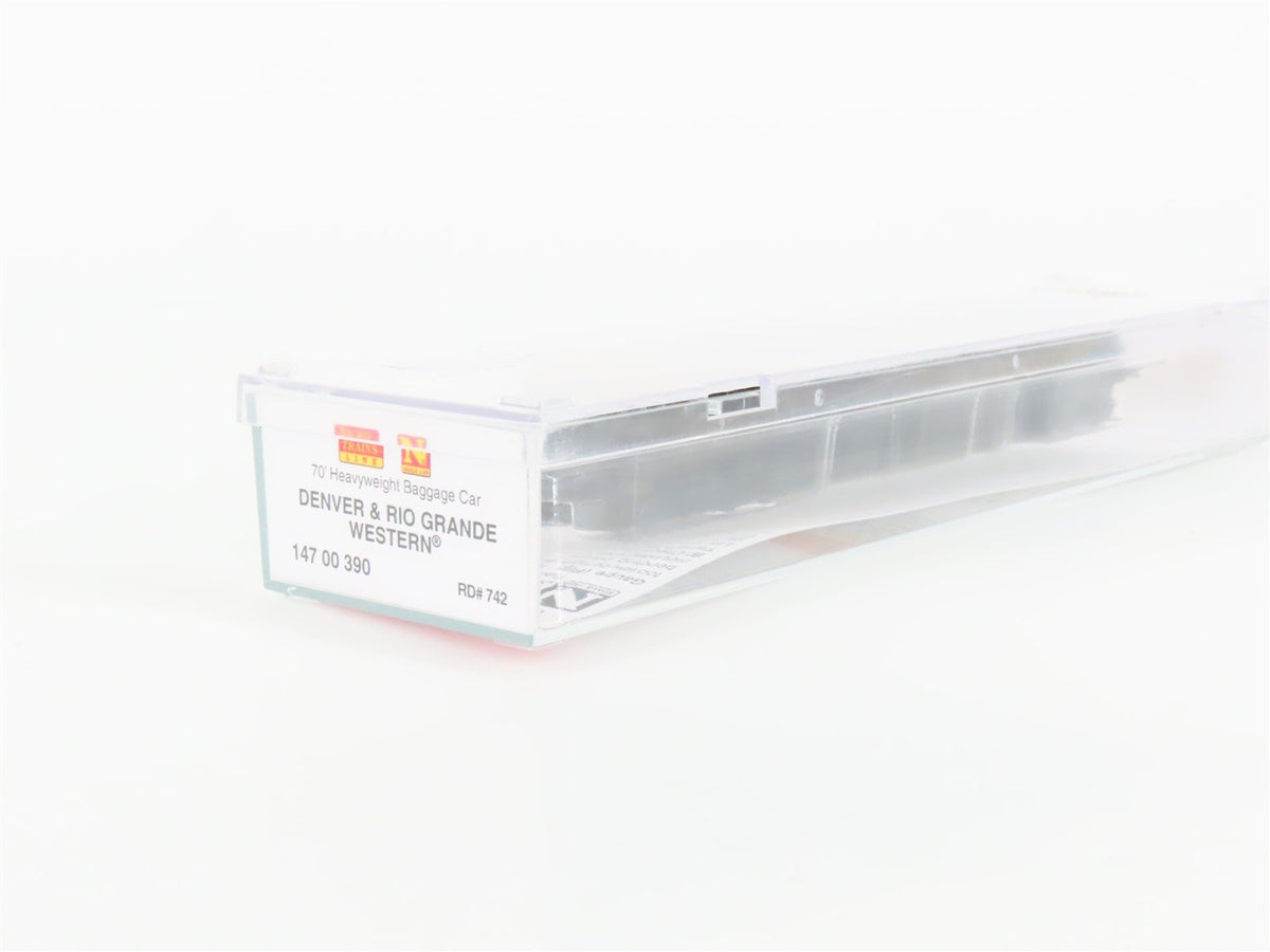 N Micro-Trains MTL 14700390 D&amp;RGW Rio Grande Heavyweight Baggage Passenger 742