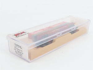 N Scale Atlas 37501 NYC Piggyback Flat Car #499103 w/ 2-24' Pacemaker Trailers