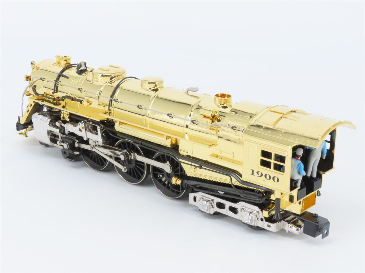 O Gauge 3-Rail Lionel 6-28062 100th Anniversery Gold 700E Hudson Steam wDisplay