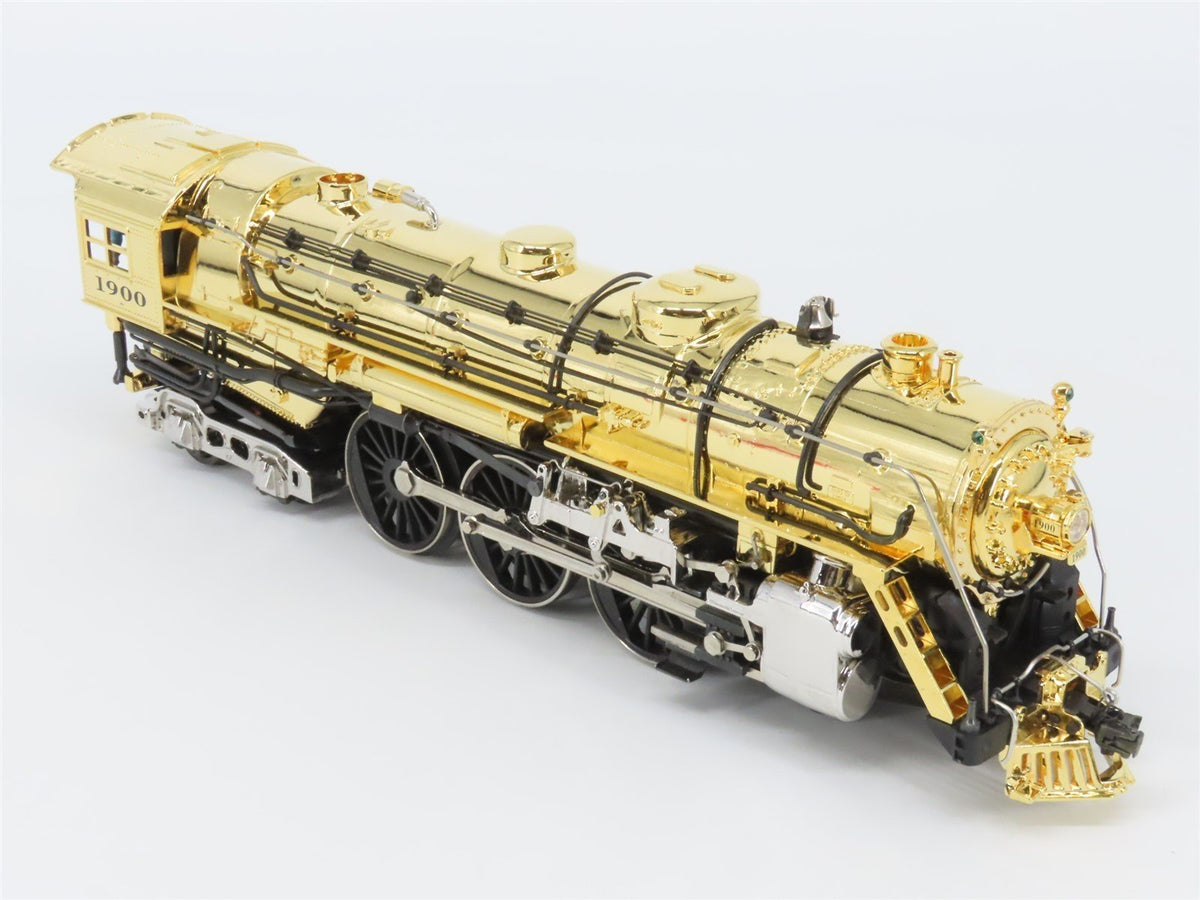 O Gauge 3-Rail Lionel 6-28062 100th Anniversery Gold 700E Hudson Steam wDisplay