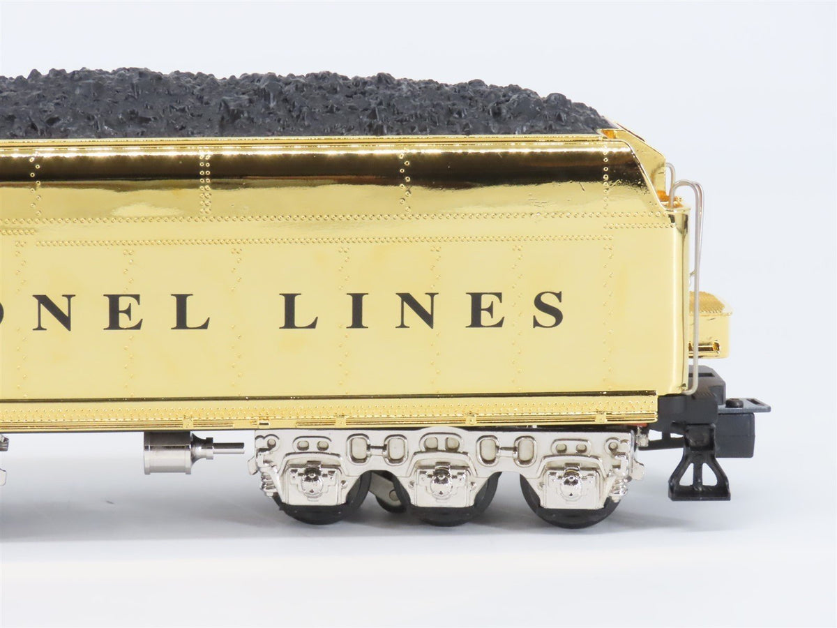 O Gauge 3-Rail Lionel 6-28062 100th Anniversery Gold 700E Hudson Steam wDisplay