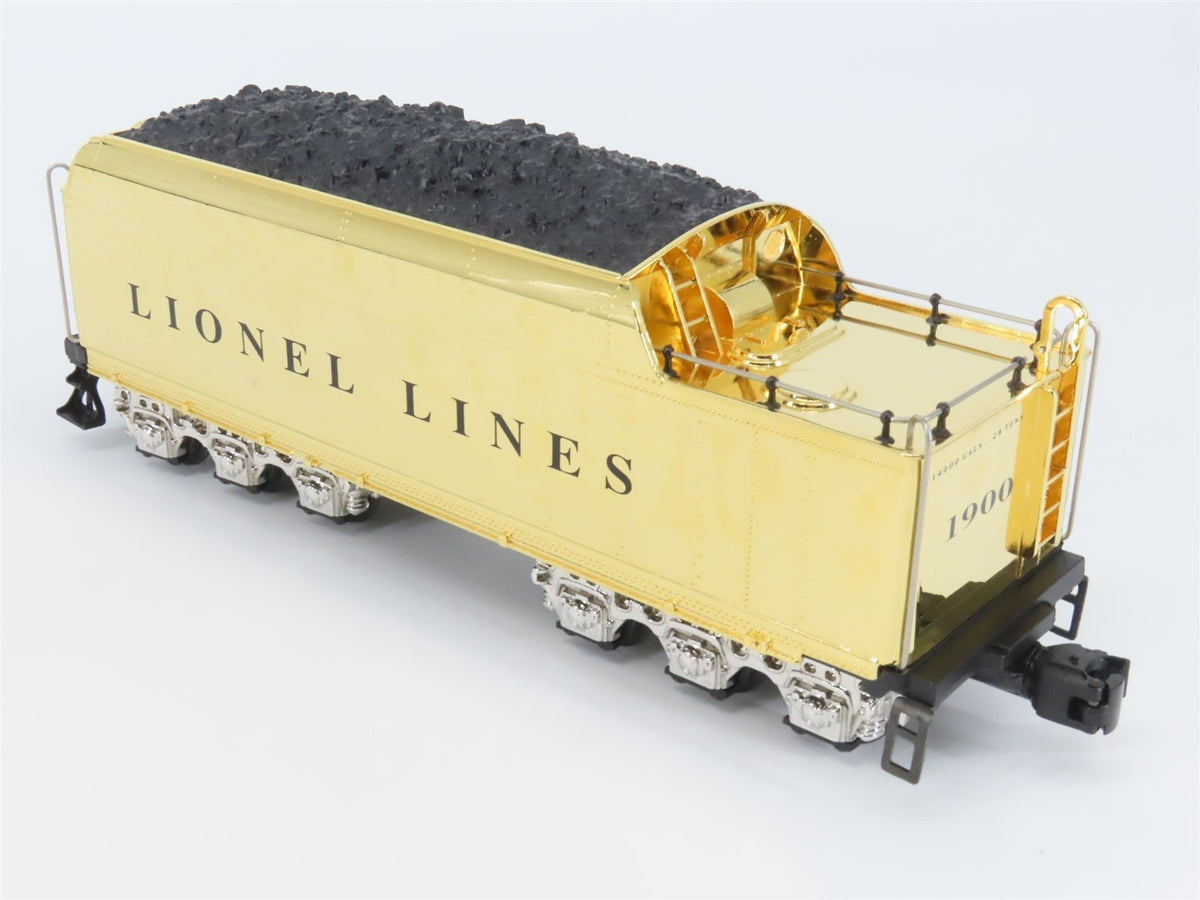 O Gauge 3-Rail Lionel 6-28062 100th Anniversery Gold 700E Hudson Steam wDisplay