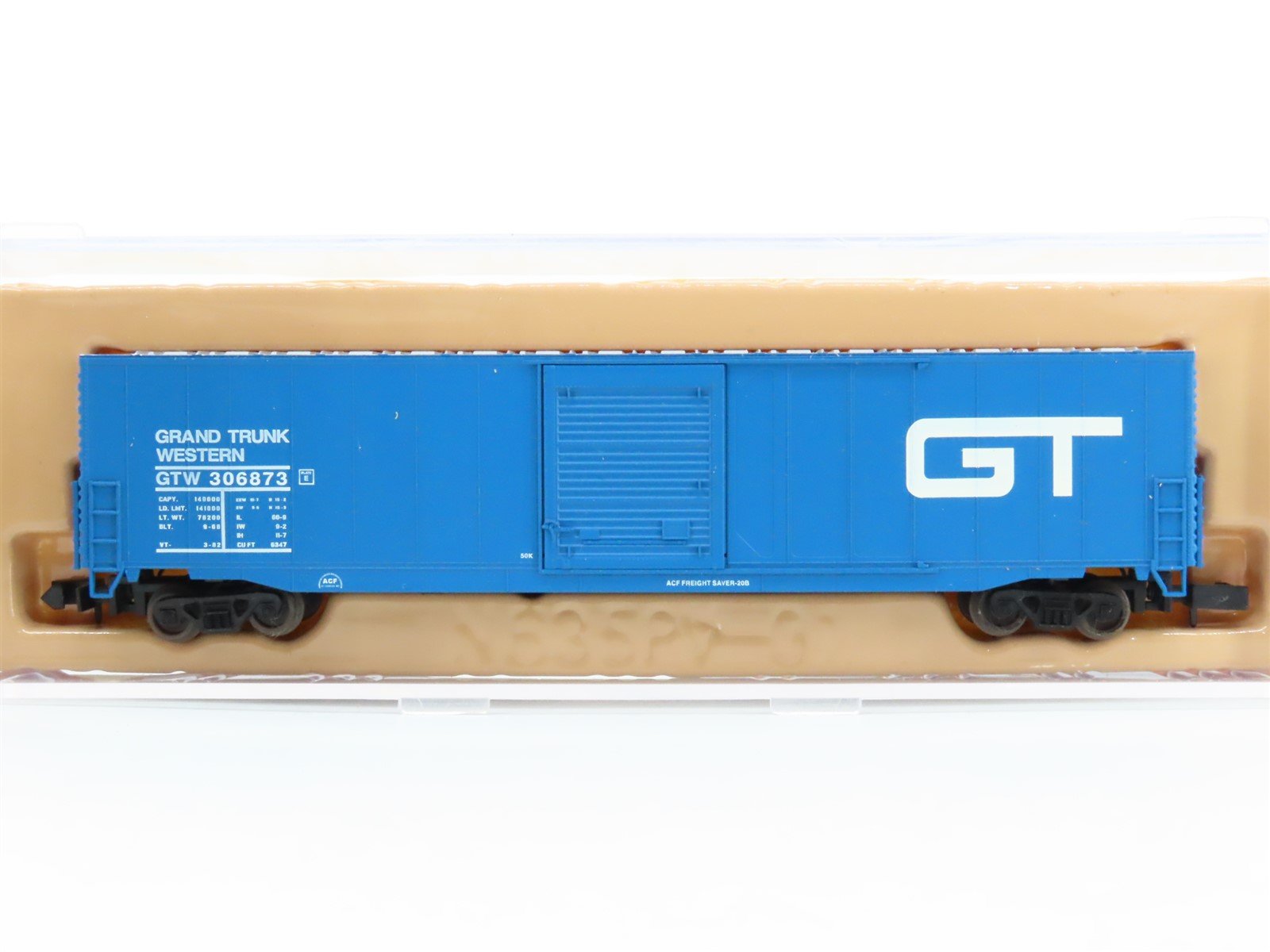 N Scale Atlas 37223 GTW Grand Trunk Western 60' Auto Parts Box Car #306873