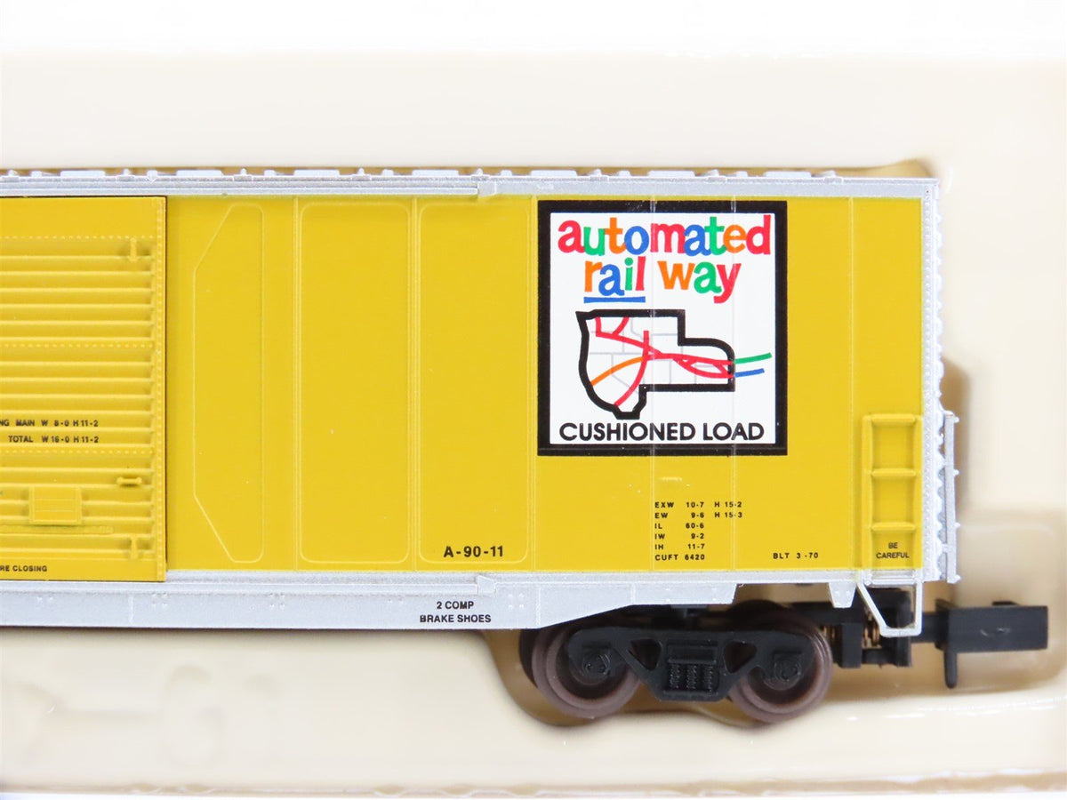 N Scale Atlas 36862 UP &quot;Automated Railway&quot; 60&#39; Double Door Box Car #960568