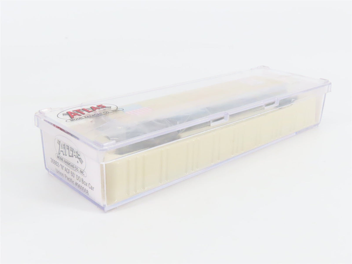 N Scale Atlas 36862 UP &quot;Automated Railway&quot; 60&#39; Double Door Box Car #960568