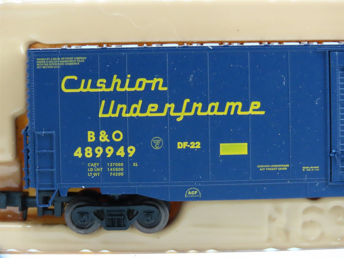 N Scale Atlas 37203 B&amp;O Baltimore &amp; Ohio 60&#39; Auto Parts Box Car #489949