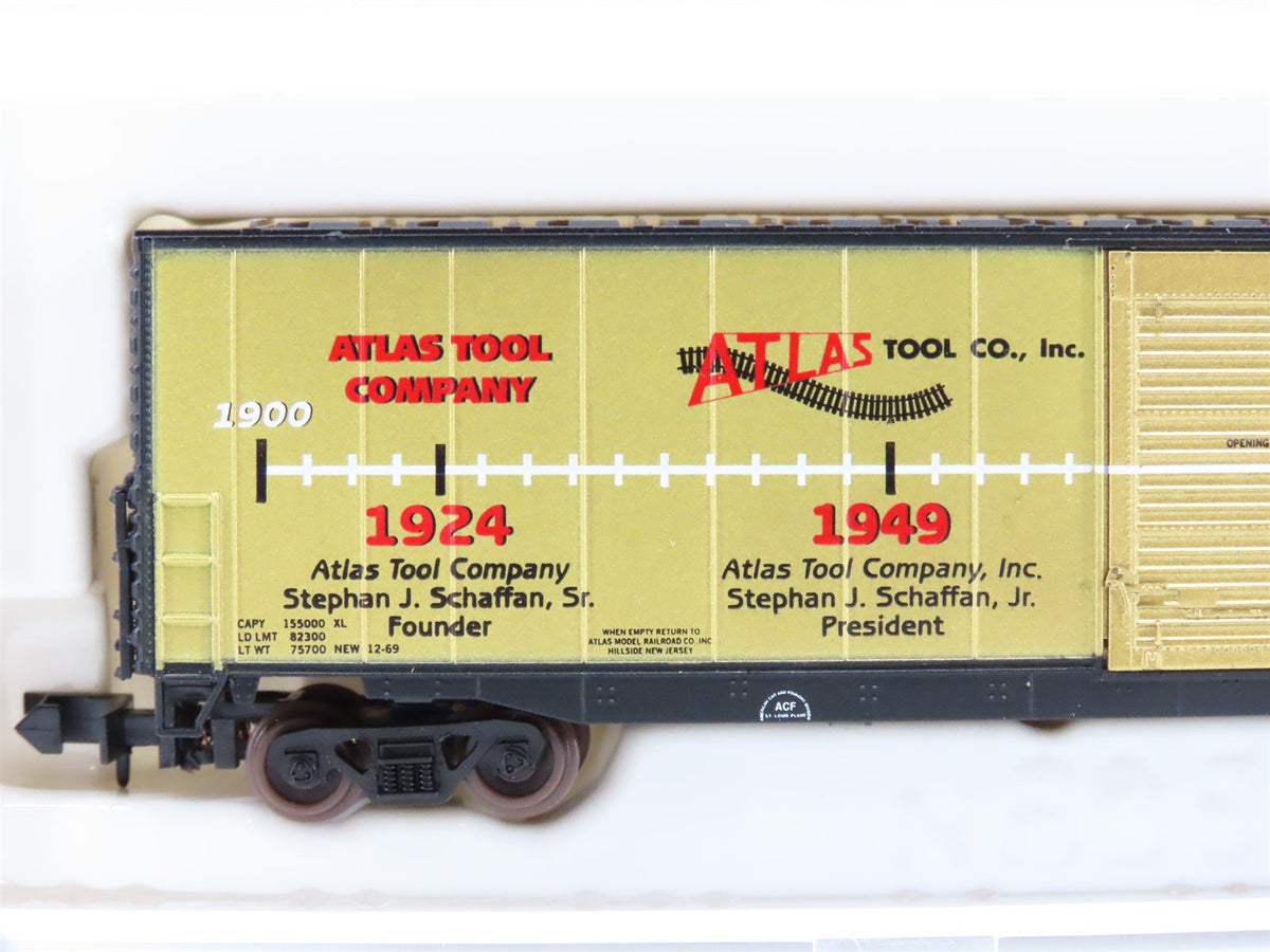 N Scale Atlas 1021 Atlas 50th Anniversary Edition 60&#39; Auto Parts Box Car