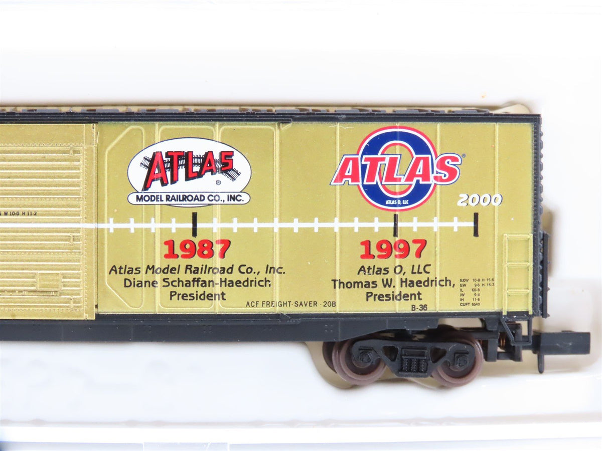 N Scale Atlas 1021 Atlas 50th Anniversary Edition 60&#39; Auto Parts Box Car