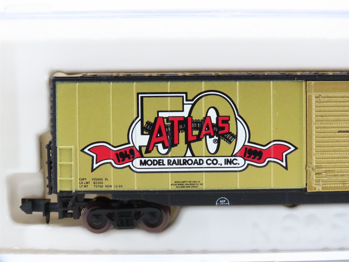 N Scale Atlas 1021 Atlas 50th Anniversary Edition 60&#39; Auto Parts Box Car