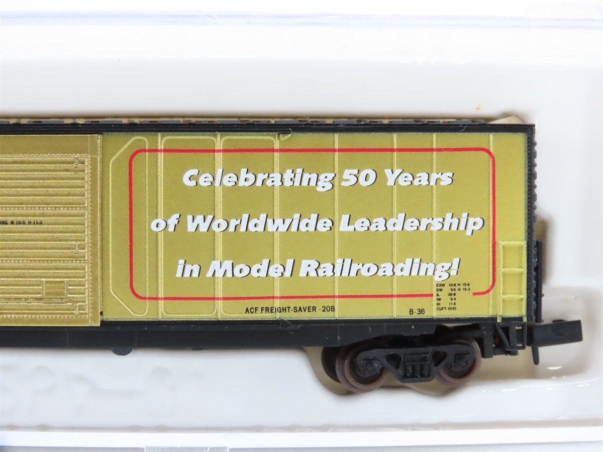 N Scale Atlas 1021 Atlas 50th Anniversary Edition 60&#39; Auto Parts Box Car