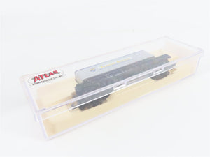 N Atlas 37791 B&O Baltimore & Ohio Piggyback Flat Car #8784 w/ 40' Trailer