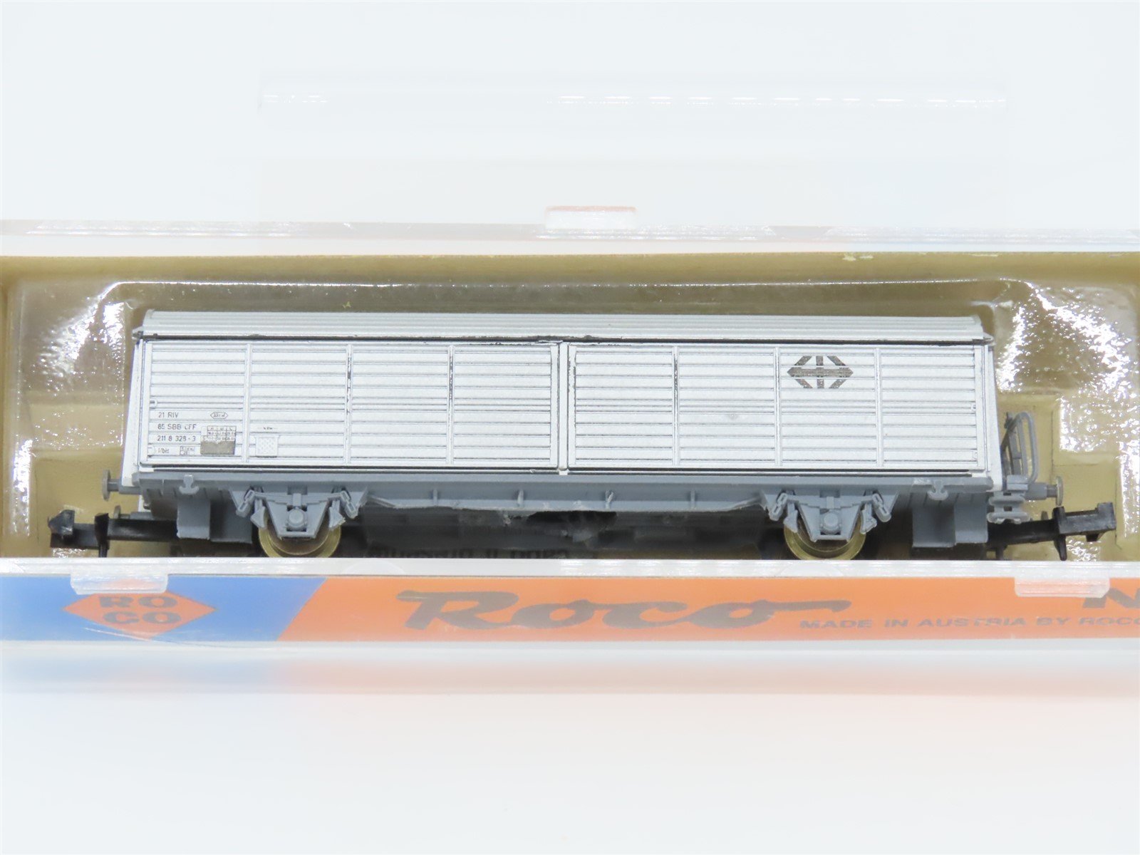 N Scale Roco 25173 SBB-CFF Swiss Federal Railways Covered Goods Wagon