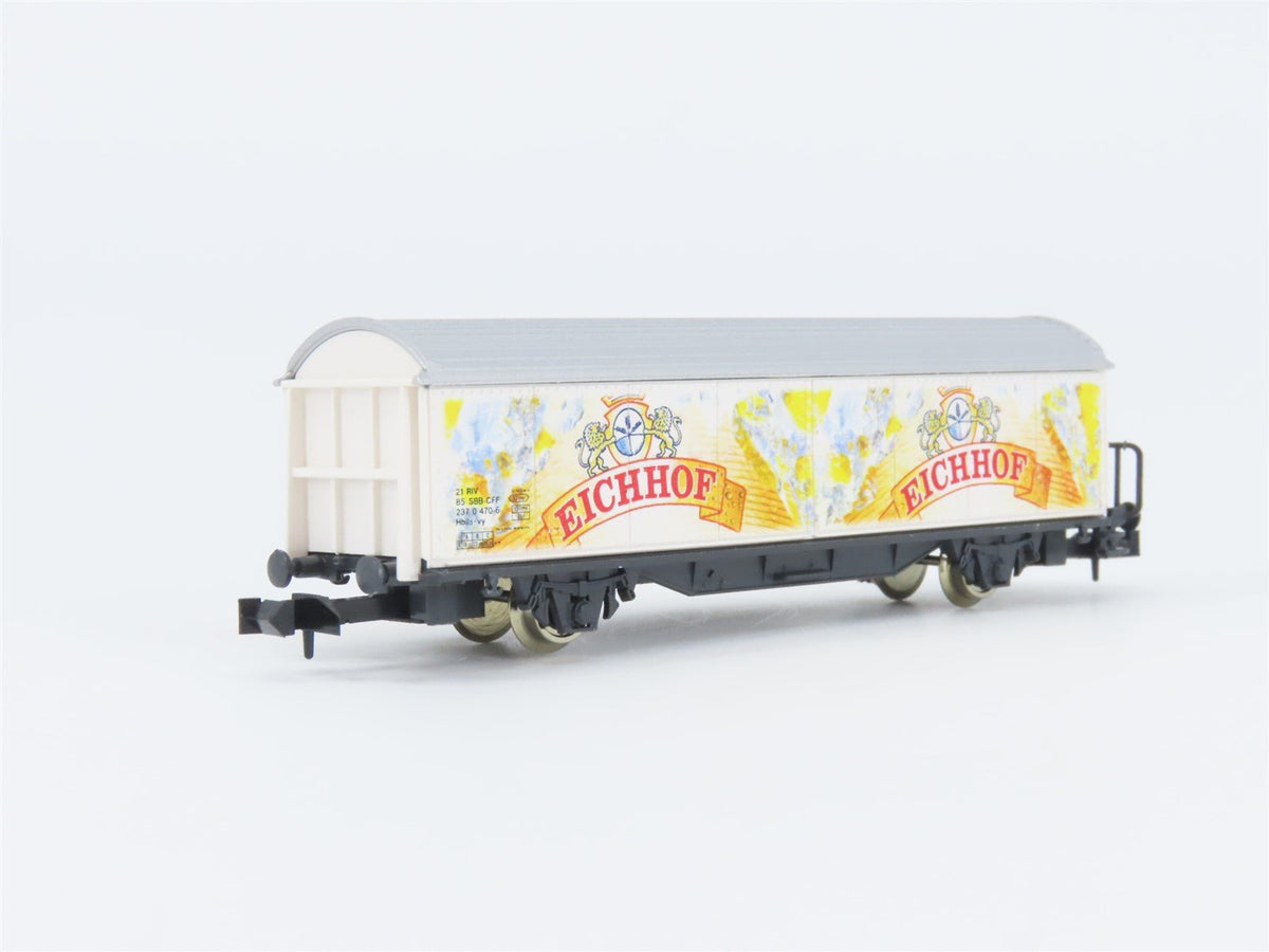N Scale Roco N25627 SBB-CFF Swiss Federal Railways Eichhof Beer Wagon
