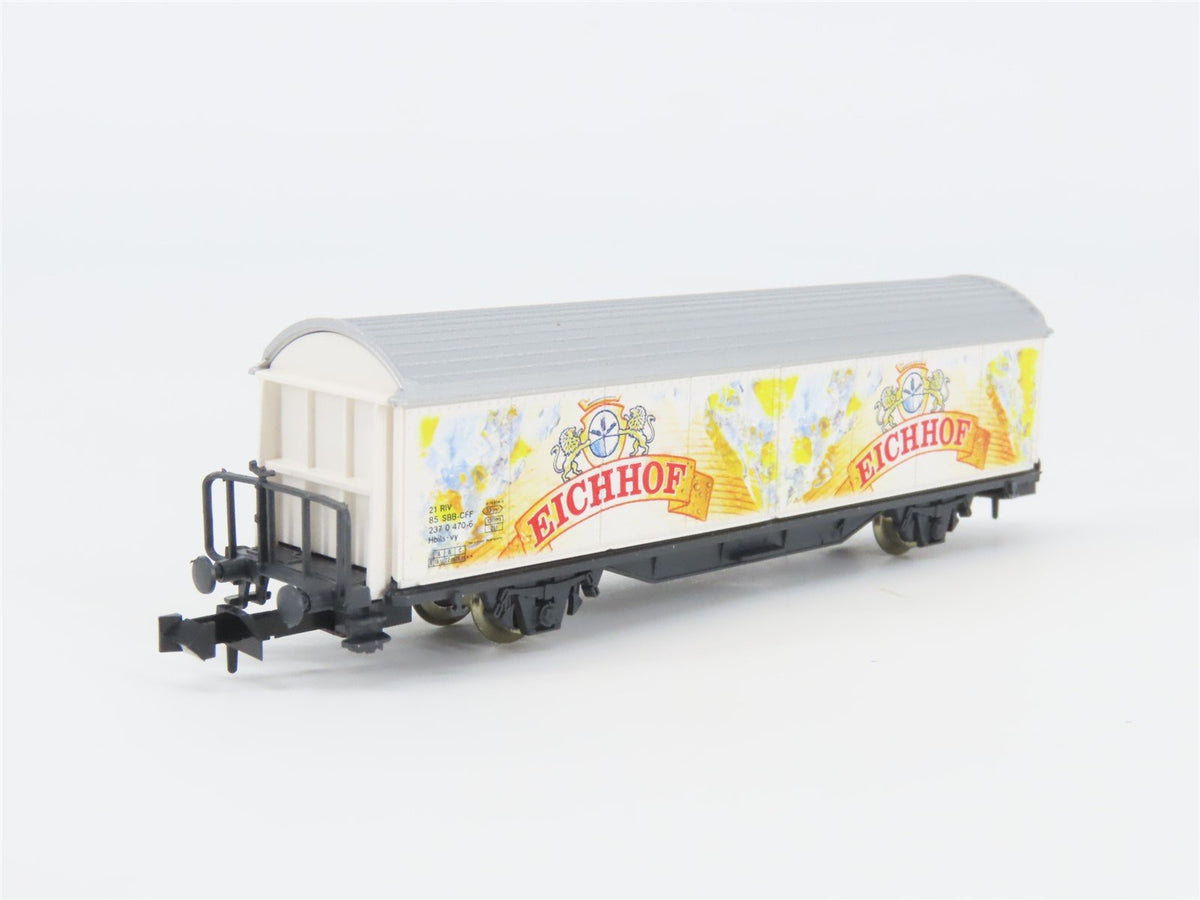 N Scale Roco N25627 SBB-CFF Swiss Federal Railways Eichhof Beer Wagon