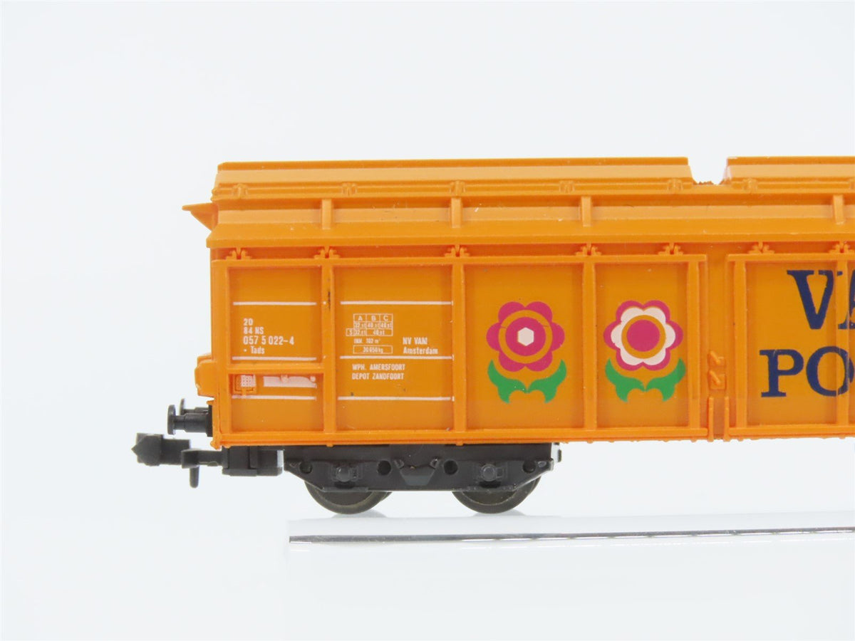 N Scale Roco 02366A VAM Compost High Capacity Garbage Wagon