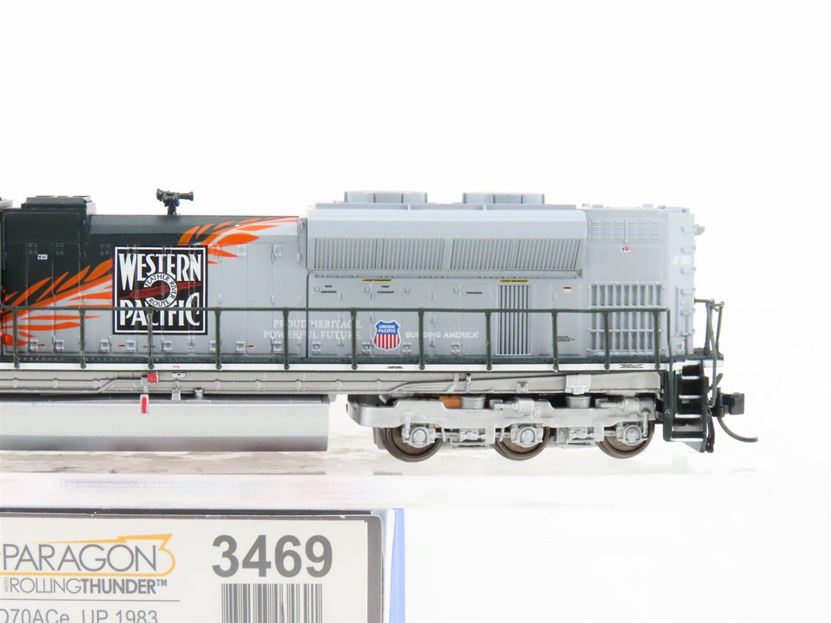 N Broadway Limited BLI 3469 UP WP Heritage SD70ACe Diesel #1983 wDCC &amp; Sound
