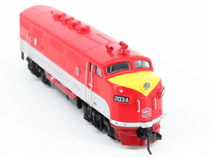 N Broadway Limited BLI 6834 MKT Railway F3A Diesel #203-A wDCC & Sound