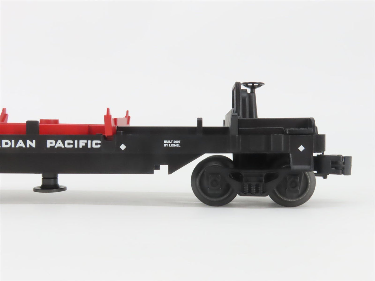 O Gauge 3-Rail Lionel 6-36843 CP Canadian Pacific Log Dump Car #36843