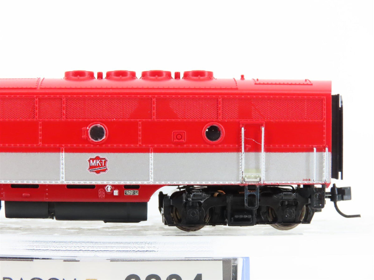 N Scale Broadway Limited BLI 6834 MKT Railway F3B Diesel Loco #203-B UNPOWERED