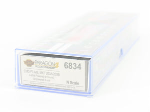 N Scale Broadway Limited BLI 6834 MKT Railway F3B Diesel Loco #203-B UNPOWERED